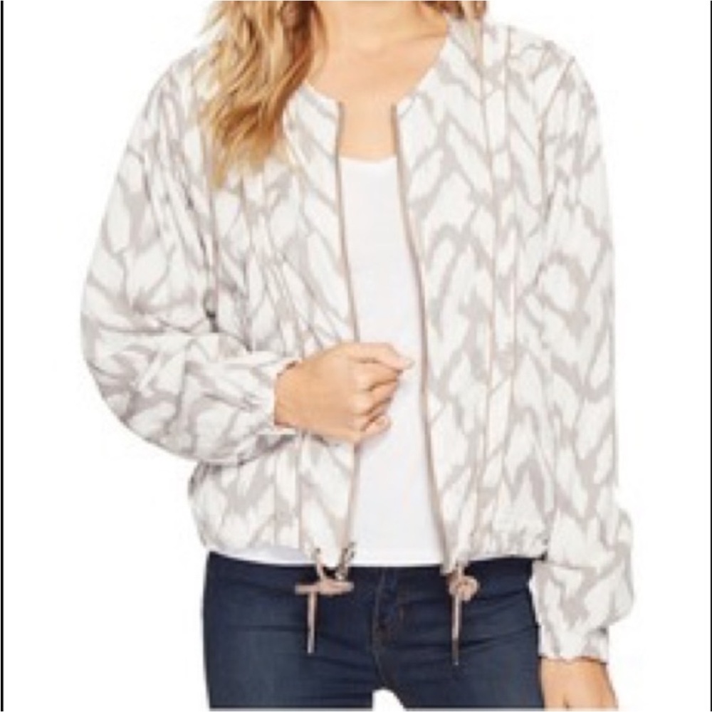 Blank Nyc Deep Truth Reversible Patterned Bomber … - image 2